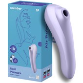 Клиторальный смарт-стимулятор с вибрацией Satisfyer Dual Pleasure сиреневый