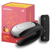 Смарт-стимулятор для пар Satisfyer Double Fun черный